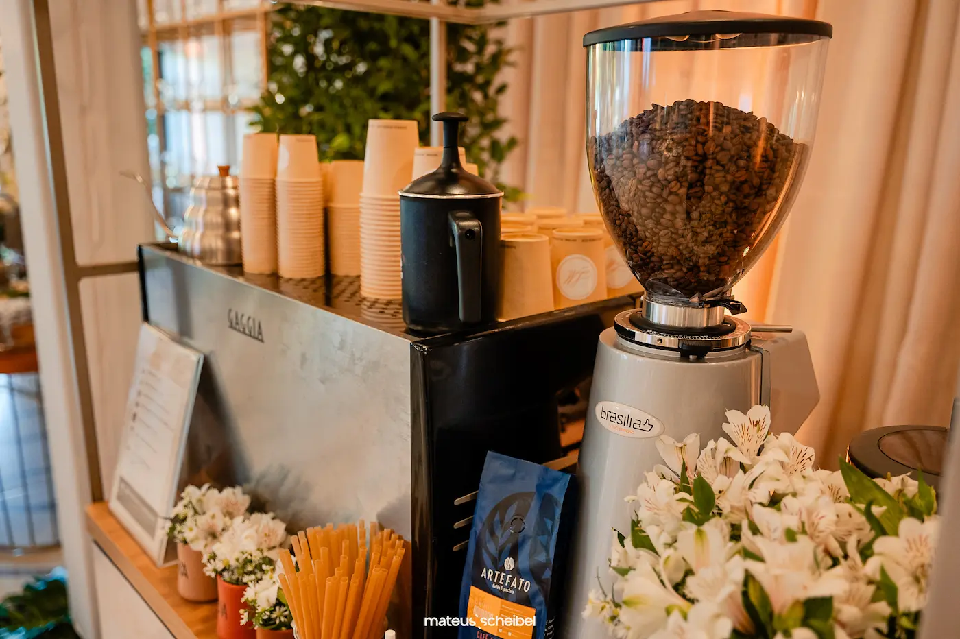 Xaropes e mise en place