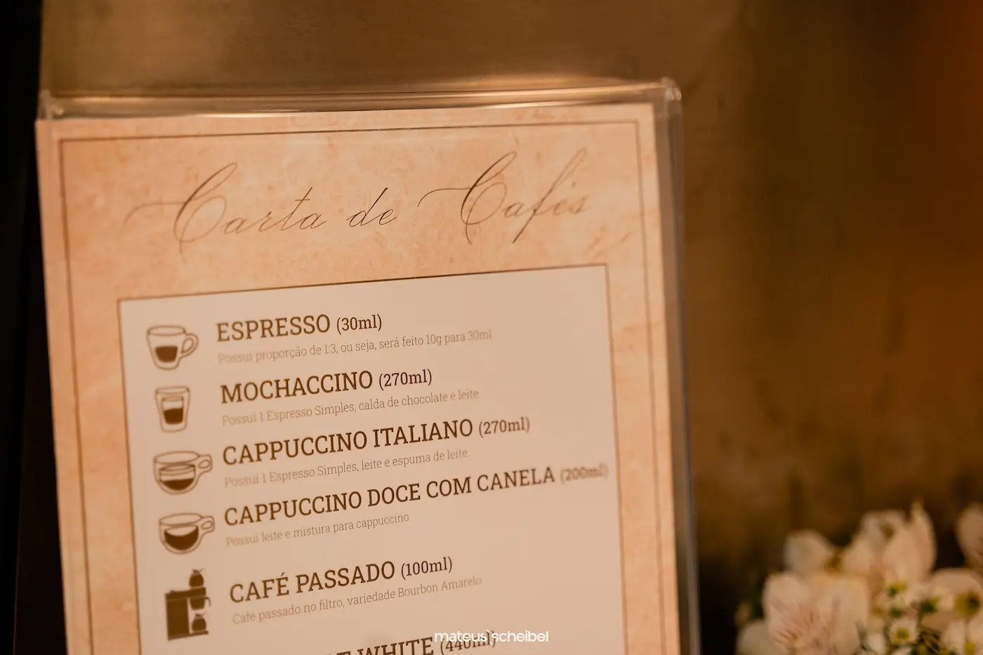 Máquina Gaggia e grãos