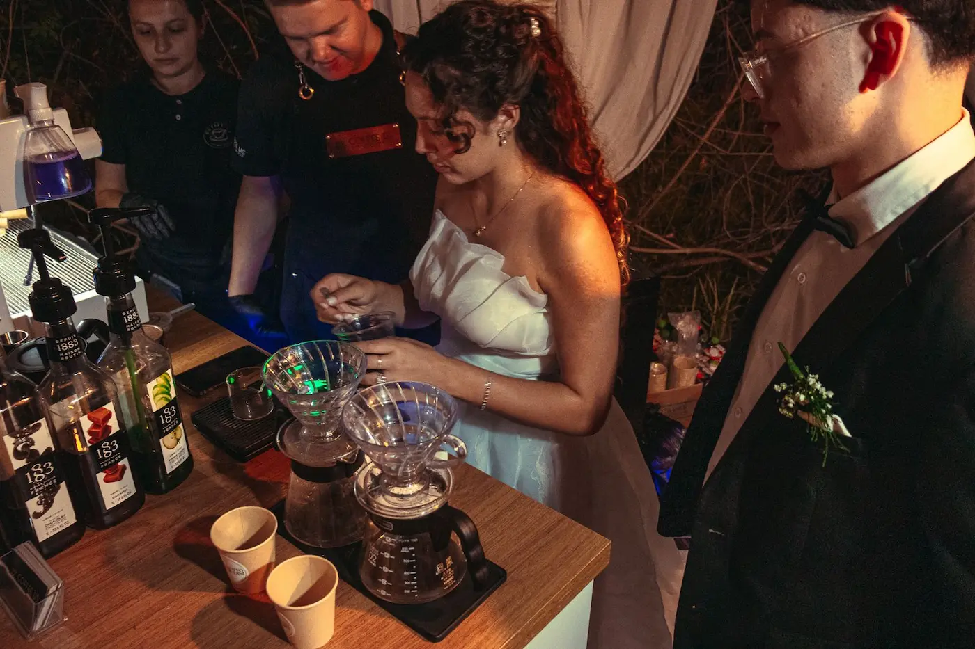 Bancada completa com equipamentos